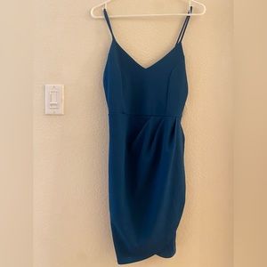 Lulus Forever Your Girl Teal Bodycon